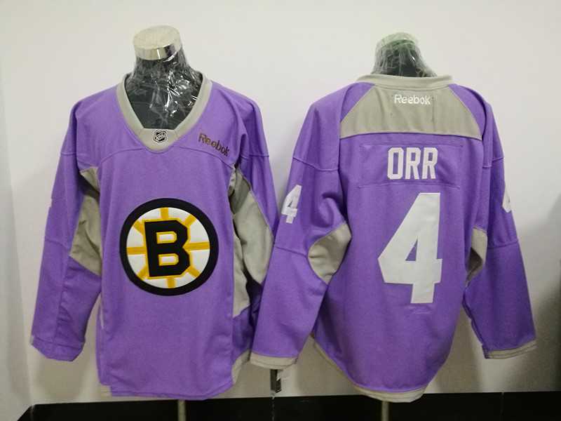 Boston Bruins #4 Bobby Orr Purple Hockey Fights Cancer Night Reebok Stitched Jersey,We sell and wholesale Boston Bruins #4 Bobby Orr Purple Hockey Fights Cancer Night Reebok Stitched Jersey on line form chian!